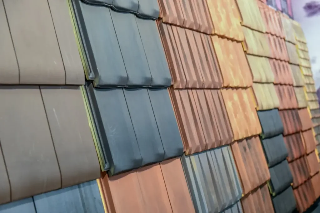 wybór materiałów dachowych